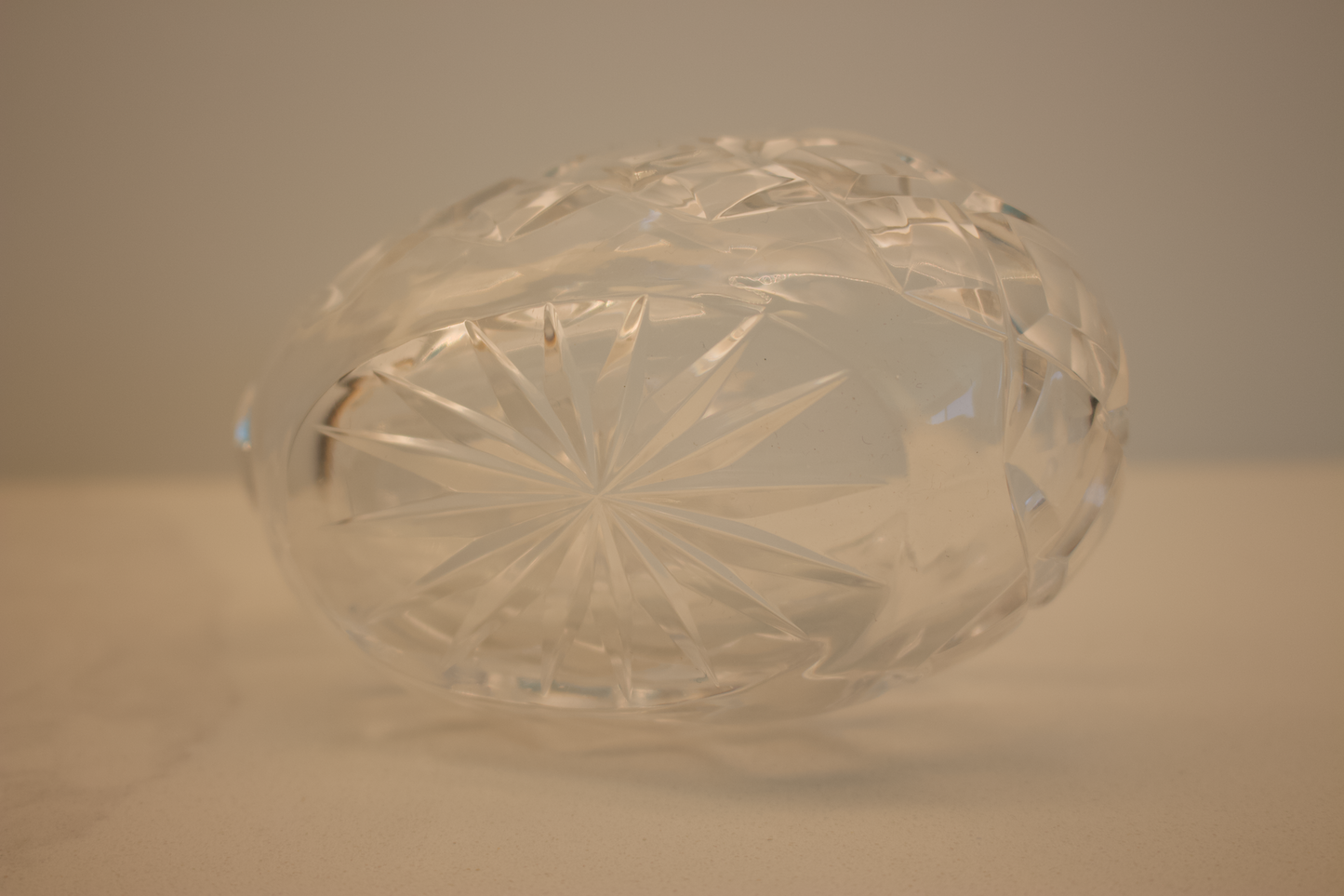 Vintage Mid-Century Pressed-Glass Swan Dish