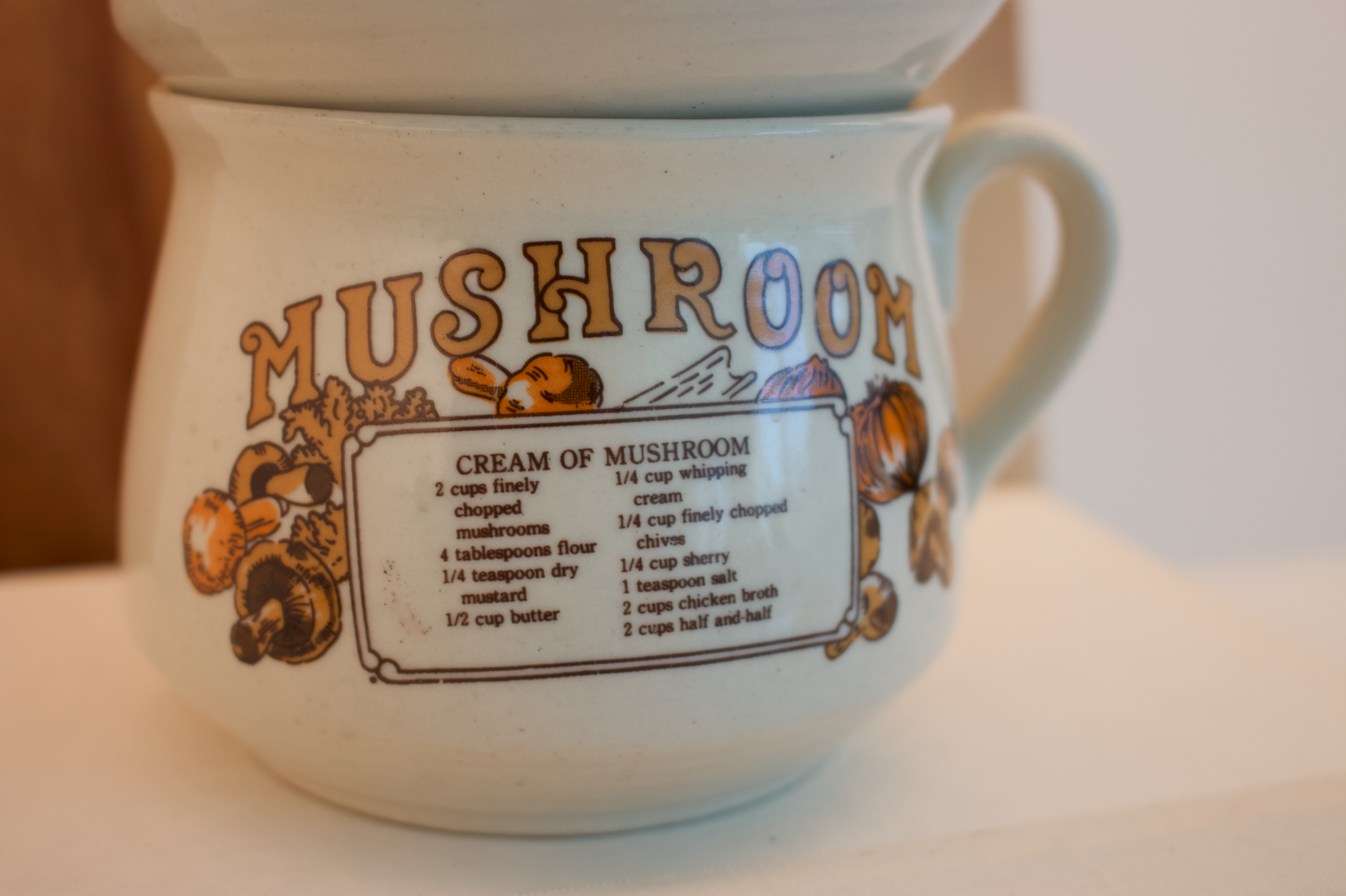 Set of 2 Ethos 70s Ceramic Soup Mugs