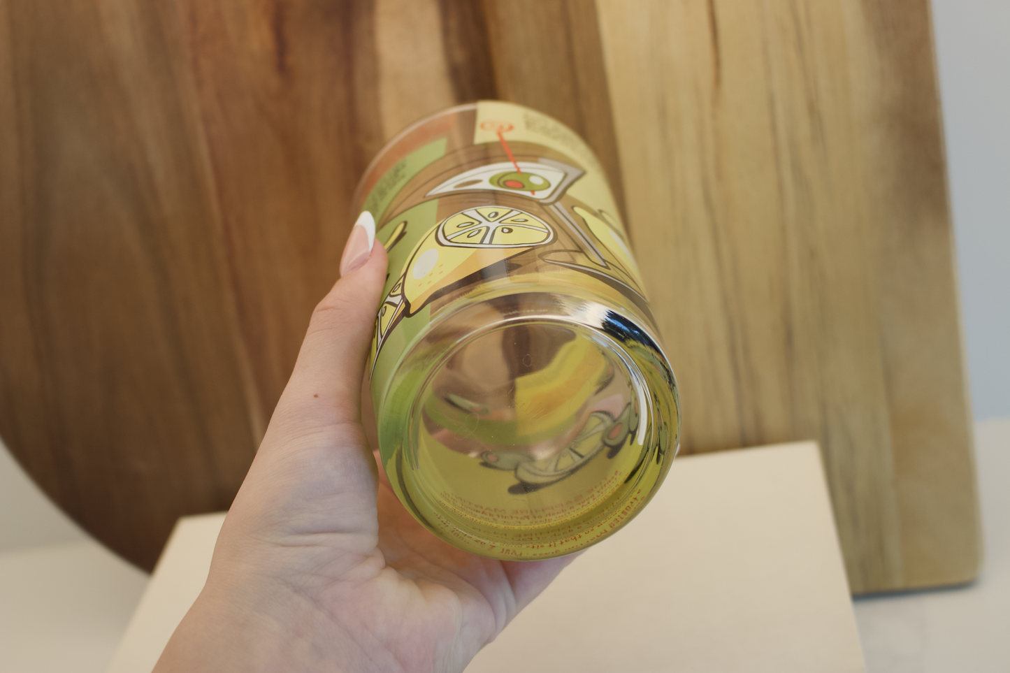 Vintage Joie De Vivre Martini Recipe Tumbler